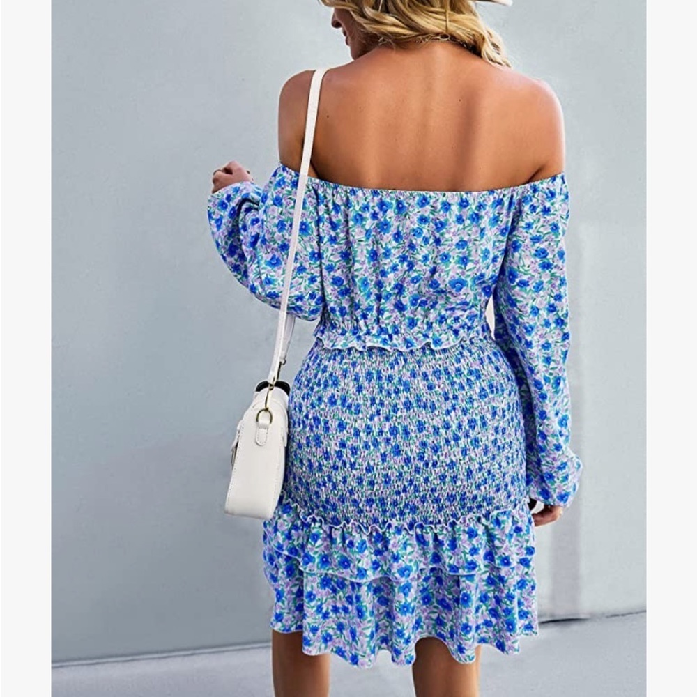 Long Sleeve Spring Summer Dress - Picture 2 of 5